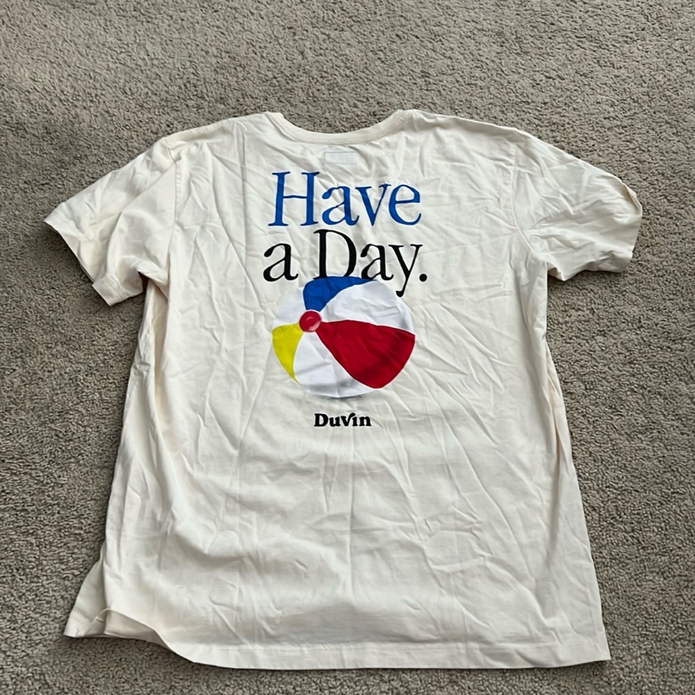 Duvin design beach ball Shirt Size large